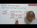 División entre polinomios - Polynomial long division