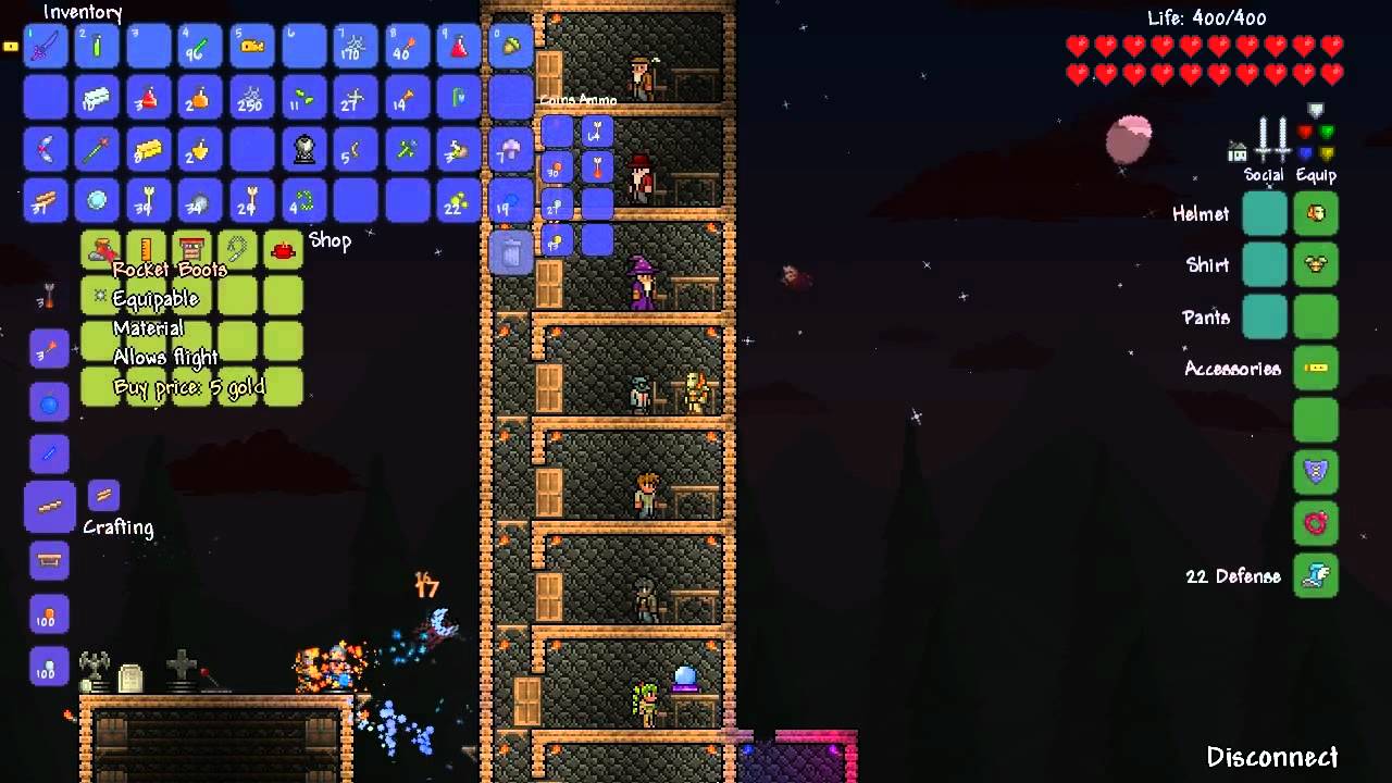 Terraria Patch 1.1 — Goblin Tinkerer NPC! YouTube