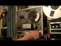 TEAC A-1500 Reel to Reel Tape Deck Serviced Re-Capped and Working. Nice  Unit. ZCUCKOO 