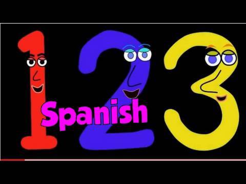 Numbers Song in Spanish. Cancion de los Numeros. - YouTube