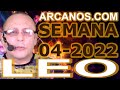 Video Horóscopo Semanal LEO  del 16 al 22 Enero 2022 (Semana 2022-04) (Lectura del Tarot)