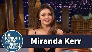 Miranda Kerr Teaches Jimmy Butt-Toning Exercises