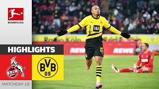 BVB Outclasses The FC | 1. FC Köln — Borussia Dortmund 0-4| Highlights | MD 18 – Bundesliga 2023/24