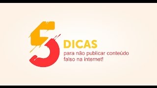 Cuidado com notcias falsas!