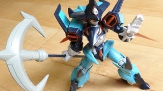 LBX 024 トリトーン 組み立て レビュー ダンボール戦機W ウォーズ プラモデル 海道ジン