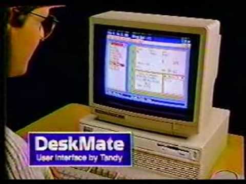 tandy 1000 desk mate software