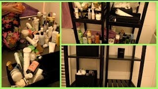 Beautystash opruimen ❤ badkamer