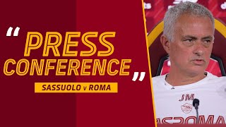 🎙? LIVE | La conferenza stampa di Joéé Mourinho in vista di Sassuolo-Roma
