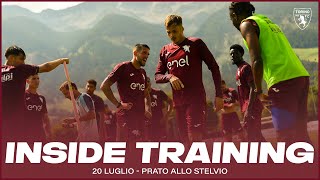 SUBITO AL LAVORO DOPO L’INGOLSTADT 👊? | INSIDE TRAINING | 20 LUGLIO🏃??