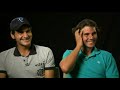 Federer and Nadal: Fit of Laughter During Shooting
