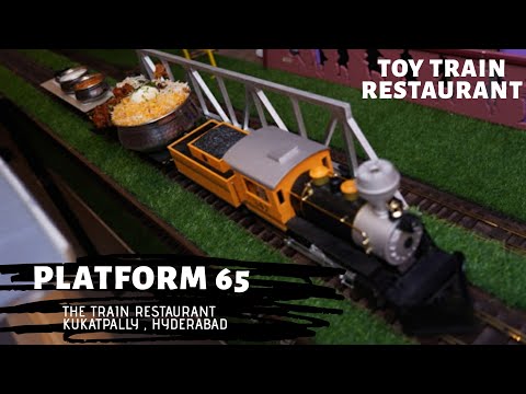 Platform 65 The Train Restaurant | Toy train Restaurant | Food served on real train | #train