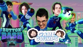 MEGA MAN X SPEED RUN WITH GAME GRUMPS (Smosh Games Button Bash)