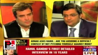 Rahul Gandhi's interview with Arnab Goswami on Times Now