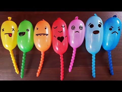 Making Crunchy Slime With Funny Balloons #3