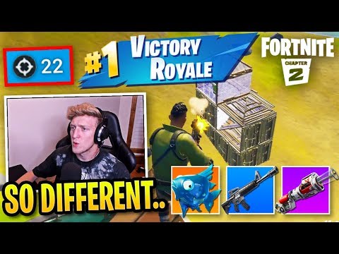 Tfue FIRST Victory Royale in Fortnite Chapter 2!