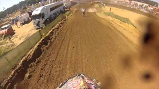 Jeffrey Herlings wide open on a KTM 85cc at Everts and Friends