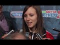 Draw 16 Media Scrum - 2013 Scotties Tournament of Hearts