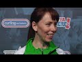 Draw 16 Media Scrum - 2013 Scotties Tournament of Hearts