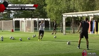 AC Milan | El Shaarawy e Matri: che numeri! Amazing skills in training