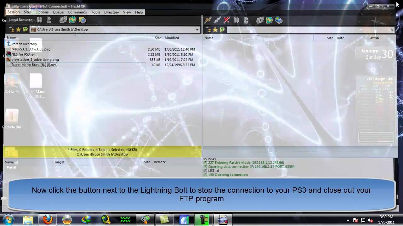 How to Install FCEU-PS3 (Nintendo Emulator) and Play Games on Your PS3 ...