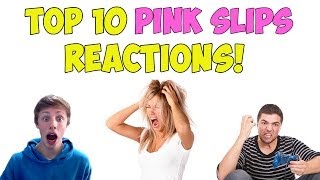 FIFA - Top 10 PINK SLIPS Reactions of the Year!