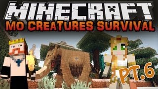 Minecraft - King & Queen Mo Creatures Surival Ep. 6