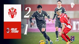 Defeated at the death | Vis Pesaro 2-1 Milan Futuro | Highlights Serie C