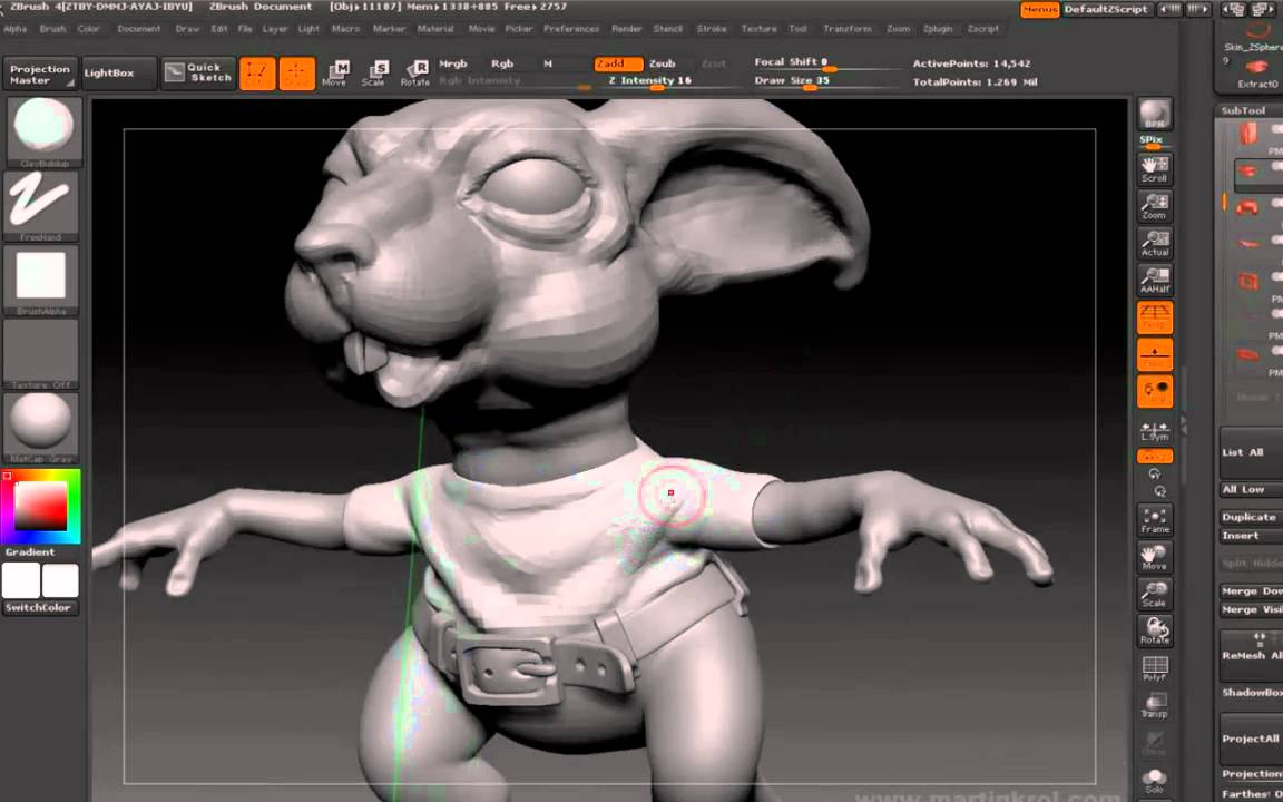 zbrush dynamesh not working