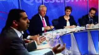 Question Time and Mehdi Hasan puts the boot in the Daily Mail 3 /10 /2013