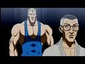 aikido vs giant wrestler anime fight