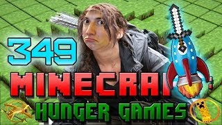 Minecraft: Hunger Games w/Mitch! Game 349 - HOW NOT TO LAND A ROCKET SHIP!