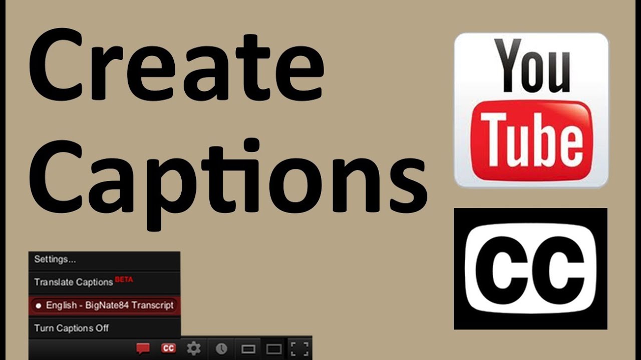 how to get captions on youtube