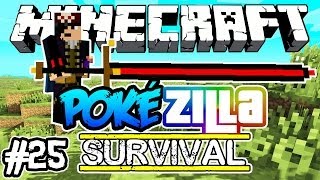 FINALMENTE, A BIG BERTHA! - PokéZilla Survival! - Minecraft #25 (ESPECIAL)