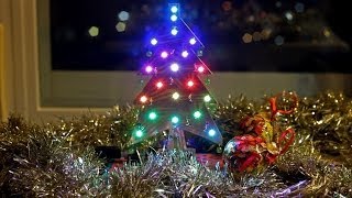 Árbol de Navidad Shield  para Arduino con led RGB WS2812 - Xmas Tree