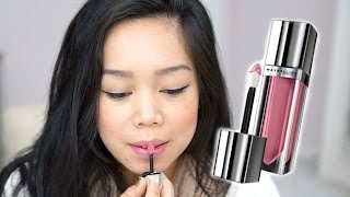 Maybelline Elixir Lip Gloss First Impression Review- ItsJudyTime