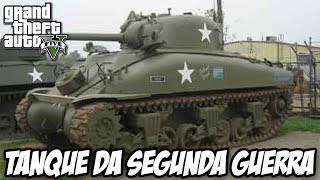 GTA V - Tanque da segunda guerra mundial no fundo do mar MOD MAR SECO