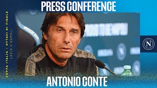 LIVE | La conferenza stampa di Mister Antonio Conte in vista di Lazio - Napoli