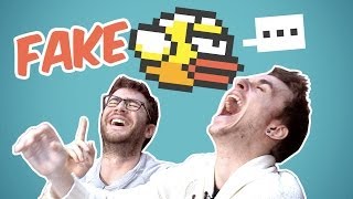 Cyprien Squeezie - FAKE FLAPPY BIRD !