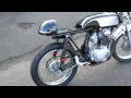 Honda Cl350 Cb350 Cafe Racer Start/running Video-bike For Sale $ 