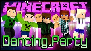 Dancing Party - Music Blocks ft. Authentic, Baixa, Spok e Moon (Minecraft Mini-Games)