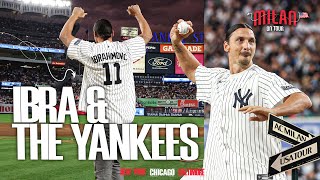 Ibrahimović throws the first pitch at the Yankee Stadium | Behind the Scenes | #MilanOnTour