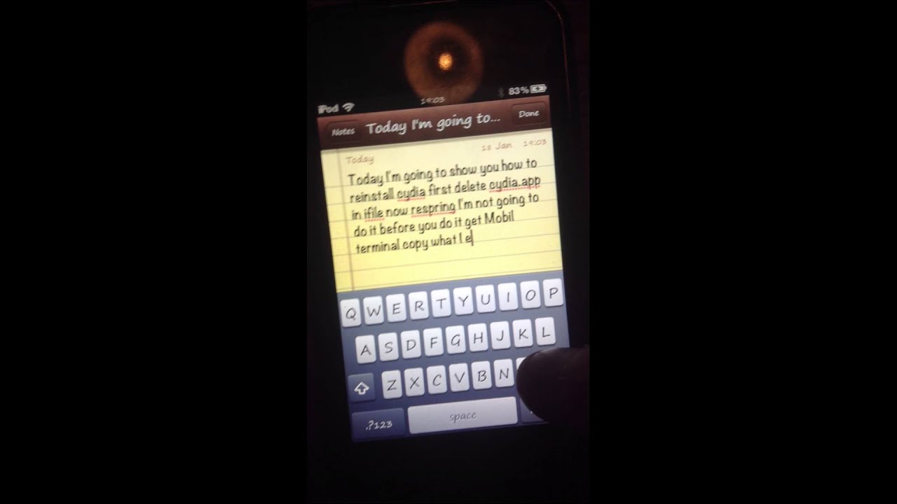 How to reinstall cydia on terminal - YouTube
