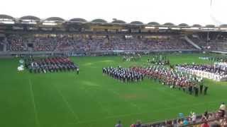 De wave door stadion en korpsen WMC 27-07-2013