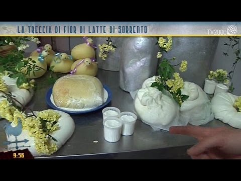 La treccia di fior di latte di Sorrento