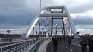 Nowy most w Toruniu - otwarcie: 07.12.2013