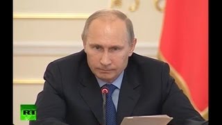 Путин призвал пресекать попытки зарубежных стран дестабилизировать ситуацию в России