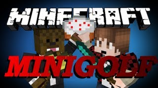 Minecraft MINIGOLF Minigame w/ BajanCanadian