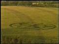 ufo forming crop circle best video