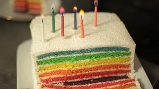 Recette du Rainbow Cake