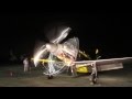 Precious Metal P-51 Griffon Engine Test Run #1 2013